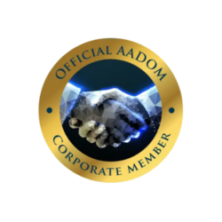 Official AADOM Corporate Member Badge