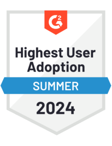 G2 Highest User Adoption - Summer 2024