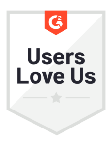 Users Love Us G2 badge